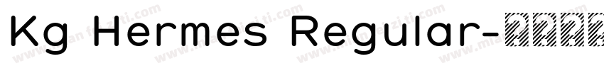 Kg Hermes Regular字体转换
